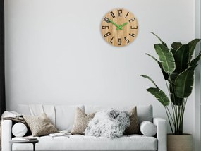 Dřevěné nástěnné hodiny Slim 33 cm - výber z 10 prevedení