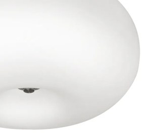 EGLO 86812 - Stropné svietidlo OPTICA 2xE27/60W/230V opálové sklo