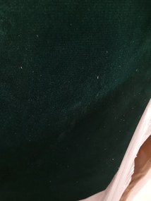 AKCIA Čalúnená posteľ boxspring GLORIEN VELVET 160x200 cm tmavozelená II. akosť