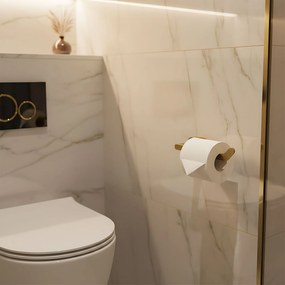 Rea Til, držiak na toaletný papier, zlatá matná, REA-88047