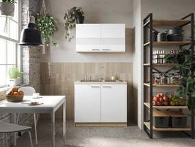 XXXLutz MINIKUCHYŇA 100 cm Respekta - Online Only kuchyne - 001899041903