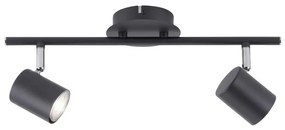 Leuchten Direkt 11942-13 - LED Bodové svietidlo TARIK 2xGU10/5W/230V antracit