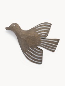 Ručne vyrobený nástenný vešiak Lola Bird