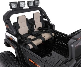 Elektrické autíčko Extreme Sport 4x4 čierne