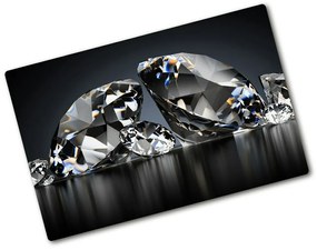 Kuchynská doska veľká zo skla diamant pl-ko-80x52-f-127034858