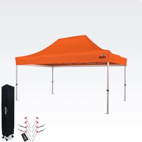 BRIMO Záhradný Párty Stan 3x4,5 m: Váš Kútik pre Relax a Oslavy - bez stien - Oranžová 36