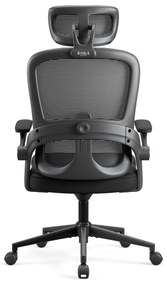 Ergonomická kancelárska stolička Diablo V-Light, čierna