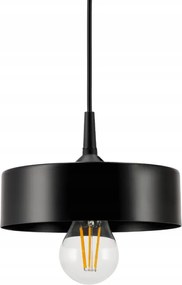 Závěsné stropní svítidlo / lustr LED E27, nastavitelné 0–100 cm, hliníkové stínidlo