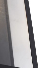 Priemyselná vonkajšia nástenná lampa čierna IP44 so sklom - Rotterdam