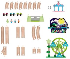 Playtive Železničná súprava stavenisko/oddychový park (železničná súprava oddychový park)  (100381131)