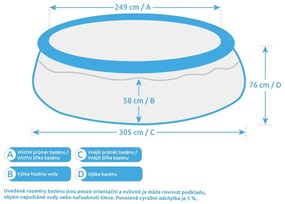 Marimex Tampa 3,05x0,76 m