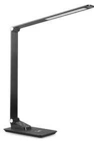 Geti LED Stmievateľná stolná lampa s USB LED/7W/230V 3000K/4000K/5500K čierna TI0162