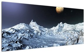 Obraz vesmíru (120x50 cm)