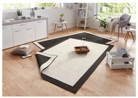 Čierno-krémový vonkajší koberec NORTHRUGS Panama, 160 x 230 cm