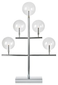 Markslöjd 704820 - Vianočný svietnik MAESTRO 5xE5/0,8W/230/12V chróm