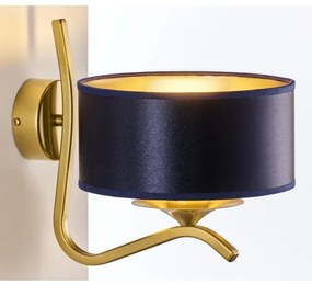 Jupiter 2115 - Nástenné svietidlo KASZMIR 1xE27/15W/230V modré/zlaté