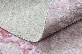 Detský koberec JUNIOR 51549.802 koruna, kruh - ružový