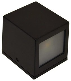 LED Vonkajšie nástenné svietidlo 2xLED/5W/230V 4000K IP54 čierna
