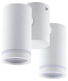 Bodové svietidlo JET SET 2xGU10/10W/230V biela