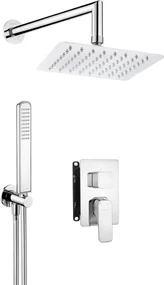 Deante Hiacynt, podomietková sprchová zostava + BOX, chrómová, BXYZ0QHM