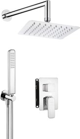Deante Hiacynt, podomietková sprchová zostava + BOX, chrómová, BXYZ0QHM