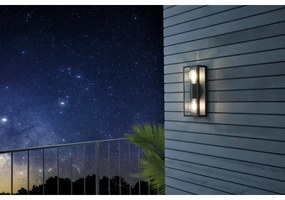 Eglo 98273 - Vonkajšie nástenné svietidlo ALAMONTE 2xE27/60W/230V IP44