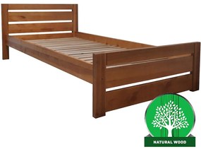 Posteľ Oliwia 140 drevo jelša