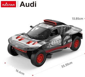 AUDI RS Q e-tron R/C diaľkovo ovládané auto, v mierke 1:14, Rastar