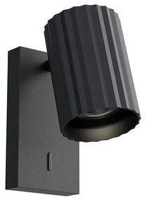 Redo 01-2549 - Nástenné bodové svietidlo DELPHI 1xGU10/7W/230V čierne