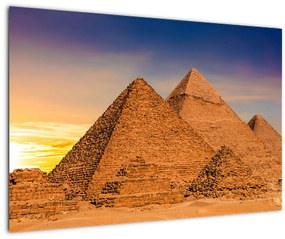 Obraz - Egyptské pyramídy (90x60 cm)