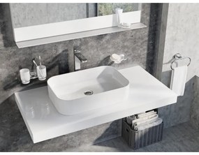 Ravak XJX01155002 - Umývadlo na dosku CERAMIC SLIM 55 x 37 cm keramika/biela