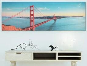 Obraz na plátne Golden Gate Bridge, 150x50 cm%