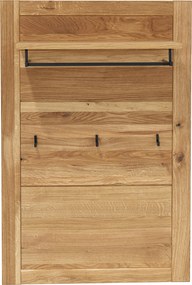 XXXLutz VEŠIAKOVÝ PANEL, farba duba, dub, 80/120/30 cm Linea Natura - Vešiakové steny - 001416003104