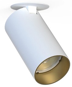 NOWODVORSKI Podhľadové bodové LED stropné osvetlenie MONO SURFACE, 1xGU10, 10W, biele, zlaté