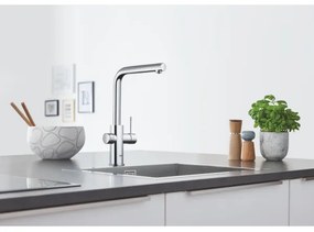 GROHE 31539000 - Drezová batéria BLUE HOME L-výpusť lesklý chróm