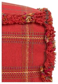 Červený detský sedací vak Mapple Red – Lorena Canals