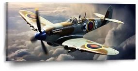 Sablio Obraz Stíhačka Spitfire - 110x50 cm