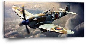 Sablio Obraz Stíhačka Spitfire - 110x50 cm