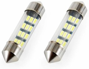 LED žiarovky STANDARD 3014 12SMD Festoon C5W C10W C3W 36mm White 12V