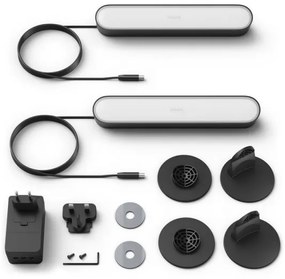 Philips - SADA 2x LED RGB Stmievateľná stolná lampa Hue PLAY DPACK WACA 6W/230V