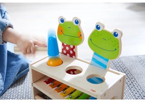 Zatĺkačka s xylofónom - žabí koncert