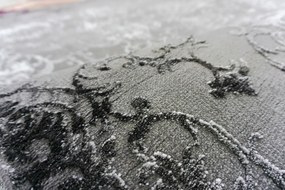 BE Koberec Elite 23282  GREY – sivý obdĺžnikový Rozmer: 60x100 cm