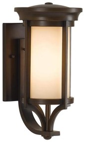 Feiss FE-MERRILL1-S - Vonkajšie nástenné svietidlo MERRILL 1xE27/60W/230V IP44