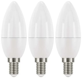 LED žiarovka Classic Candle 6W E14 neutrálna biela, 3ks 71792