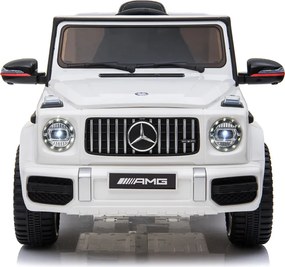 LEAN CARS Elektrické autíčko Mercedes G63 biele BBH-0003