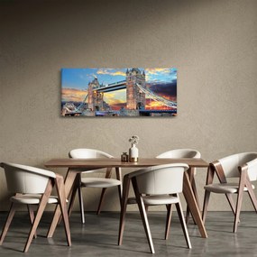 Obraz - Tower Bridge, Londýn, Anglicko (120x50 cm)