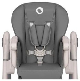 Lionelo - Detská jedálenská stolička ZANNA šedá