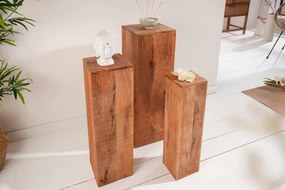 Set 3 stojanov Timber Mango