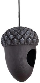 Vtačia búdka pre vtáky Acorn 1, 15,5x10,5 cm, plast, hnedá