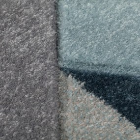 Modro-sivý koberec Flair Rugs Aurora, 200 x 290 cm